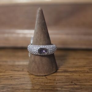 NWT bp Silver and Purple Women's Ring